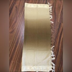 Beige/brown ombré beach sarong/coverup